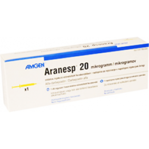 Aranesp 20 mcg ( Darbepoetin ) Pre-Filled Syringe
